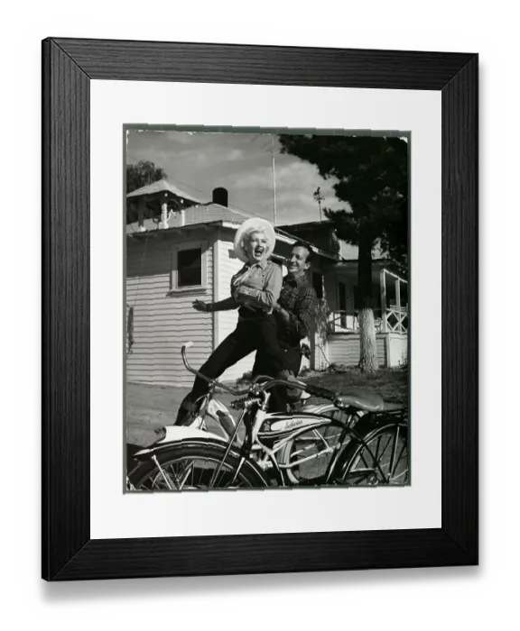 Framed Print : Betty Grable and Harry James