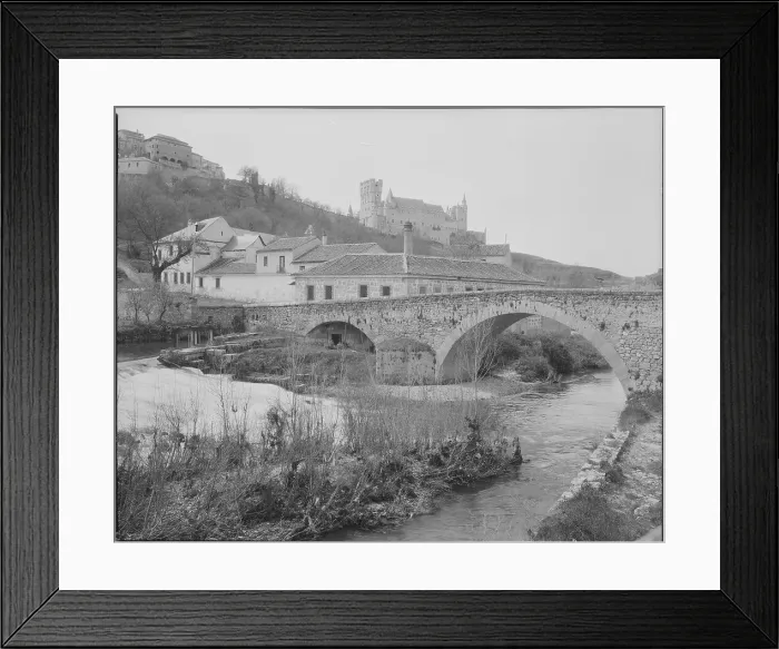 Framed Print : Arch Bridge at Segovia Framed Print : Arch Bridge at Segovia