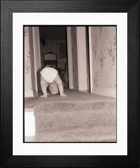 Framed Print : Flexible Baby Framed Print : Flexible Baby
