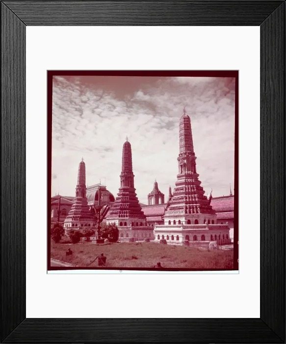 Framed Print : View of Emerald Temple Framed Print : View of Emerald Temple