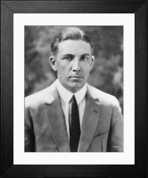 Framed Print : Portrait of Former Farmer and Labor Governor Floyd B. Olson Framed Print : Portrait of Former Farmer and Labor Governor Floyd B. Olson