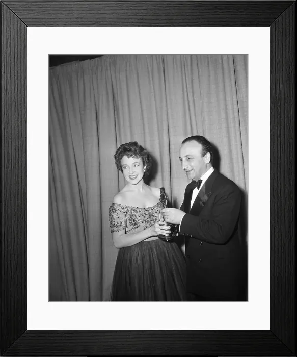 Framed Print : Mario Ungaso Receiving Oscar Framed Print : Mario Ungaso Receiving Oscar