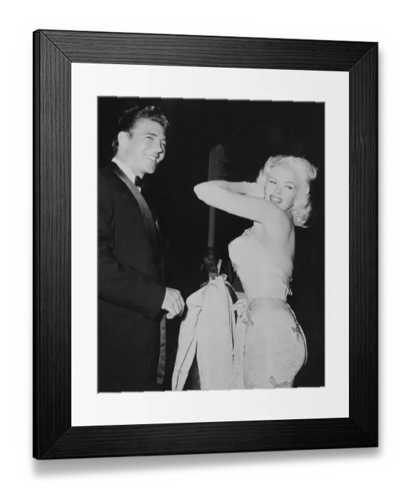 Framed Print : Jayne Mansfield Modeling Her Dress Alongside Mickey Hargitay Framed Print : Jayne Mansfield Modeling Her Dress Alongside Mickey Hargitay