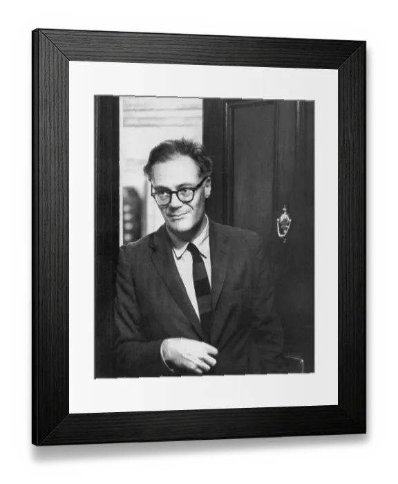 Framed Print : Robert Lowell Standing in Doorway Framed Print : Robert Lowell Standing in Doorway
