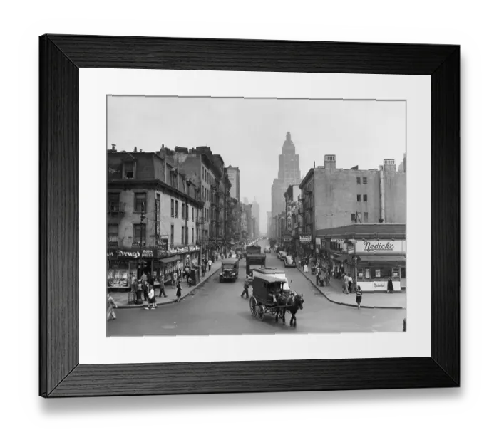 Framed Print : Greenwich Village Area of New York City Framed Print : Greenwich Village Area of New York City
