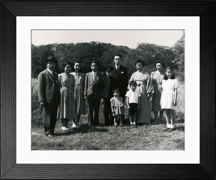 Framed Print : Japanese Royal Family in 1950 Framed Print : Japanese Royal Family in 1950