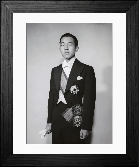 Framed Print : Japan's Prince Akihito Framed Print : Japan's Prince Akihito