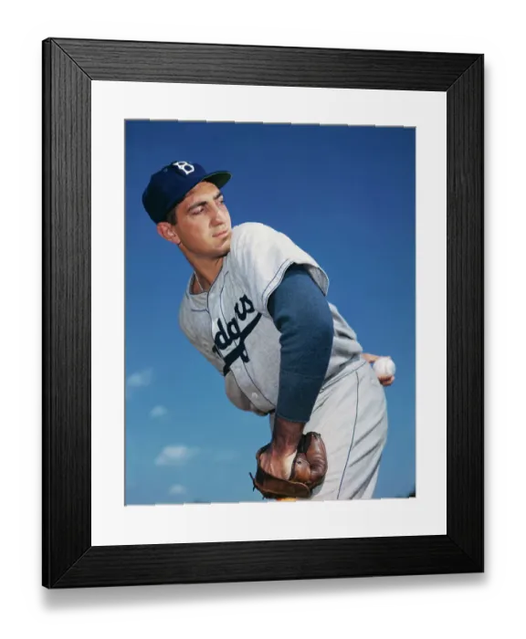 Framed Print : Ralph Branca Getting Ready to Pitch Baseball Framed Print : Ralph Branca Getting Ready to Pitch Baseball