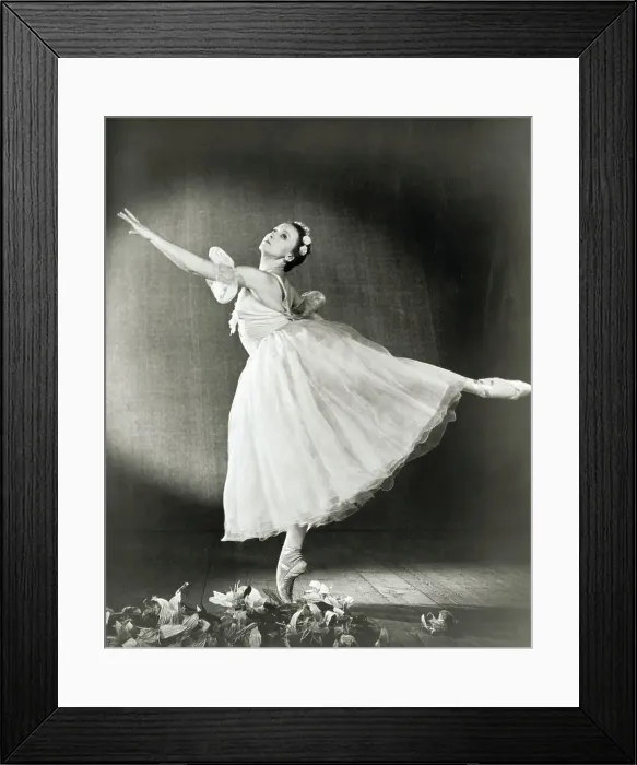 Framed Print : Prima Ballerina Galina Ulanova Framed Print : Prima Ballerina Galina Ulanova