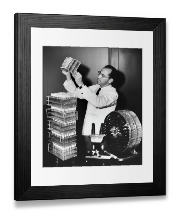 Framed Print : Creator of the Polio Vaccine Jonas Salk Framed Print : Creator of the Polio Vaccine Jonas Salk