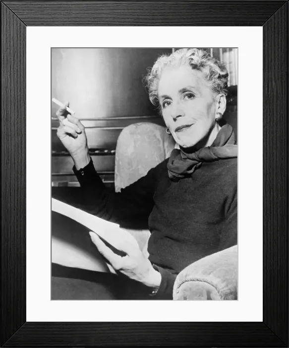 Framed Print : Karen Blixen Framed Print : Karen Blixen