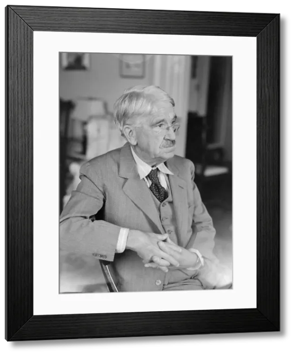 Framed Print : Portrait of John Dewey Sitting Framed Print : Portrait of John Dewey Sitting