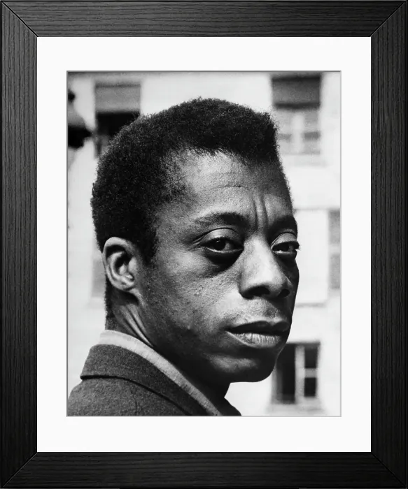 Framed Print : James Baldwin Framed Print : James Baldwin