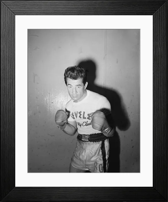 Framed Print : Rocky Graziano Framed Print : Rocky Graziano