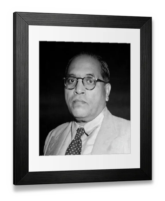 Framed Print : Indian Law Minister Bhimrao Ramji Ambedkar Framed Print : Indian Law Minister Bhimrao Ramji Ambedkar