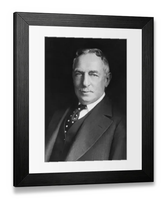 Framed Print : Portrait of Anthropologist Henry F. Osborn Framed Print : Portrait of Anthropologist Henry F. Osborn