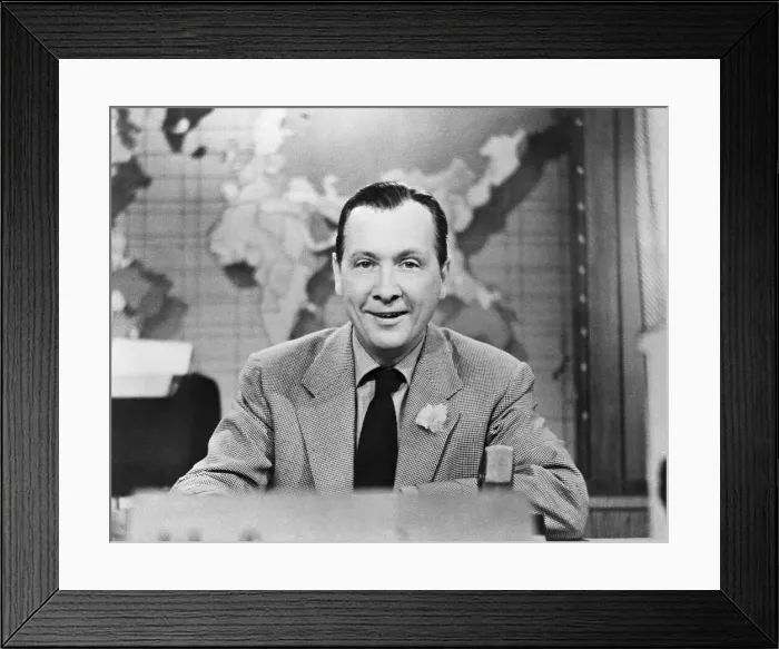 Framed Print : Newscaster John Cameron Swayze Framed Print : Newscaster John Cameron Swayze