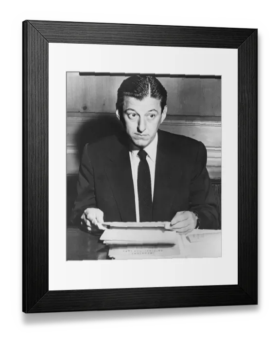 Framed Print : Lew R. Wasserman Framed Print : Lew R. Wasserman