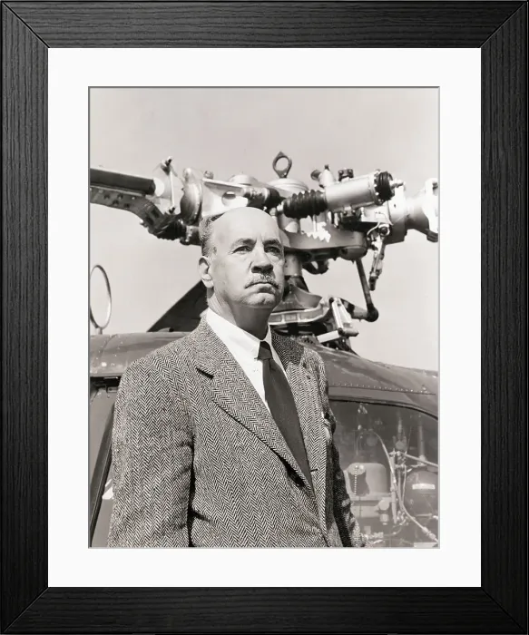 Framed Print : Airplane Designer Igor Sikorsky Framed Print : Airplane Designer Igor Sikorsky