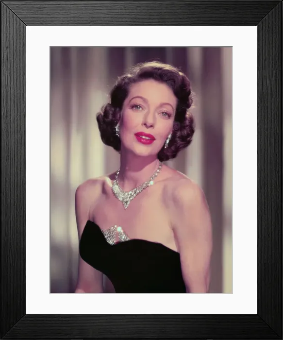 Framed Print : Loretta Young Framed Print : Loretta Young