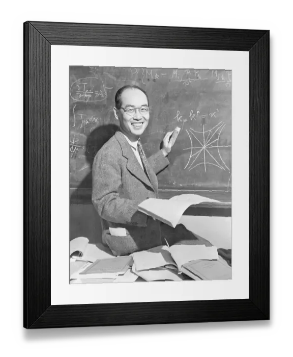 Framed Print : Japanese Physicist Hideki Yukawa