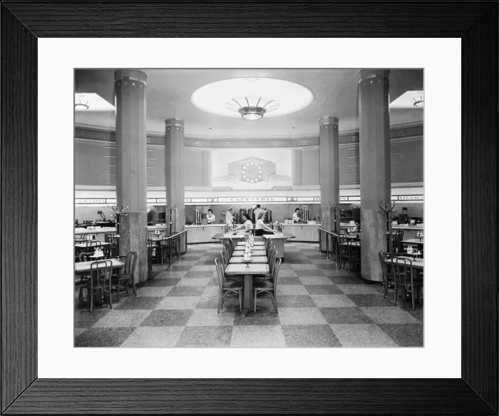 Framed Print : Automat Restaurant Framed Print : Automat Restaurant
