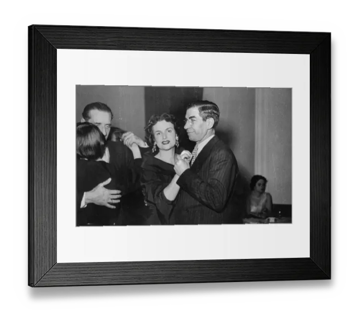 Framed Print : Lucky Luciano Dancing at Palermo Night Club Framed Print : Lucky Luciano Dancing at Palermo Night Club