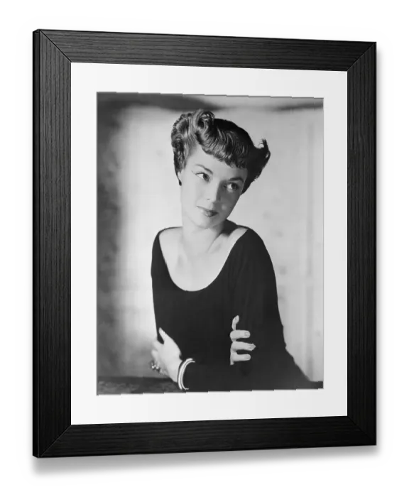 Framed Print : Jean Patchett in Portrait Framed Print : Jean Patchett in Portrait