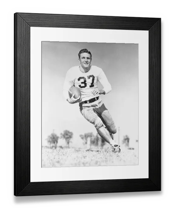 Framed Print : Portrait of Doak Walker Framed Print : Portrait of Doak Walker