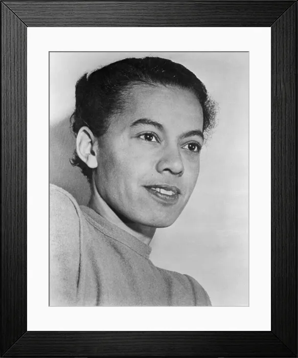 Framed Print : Pauli Murray Framed Print : Pauli Murray