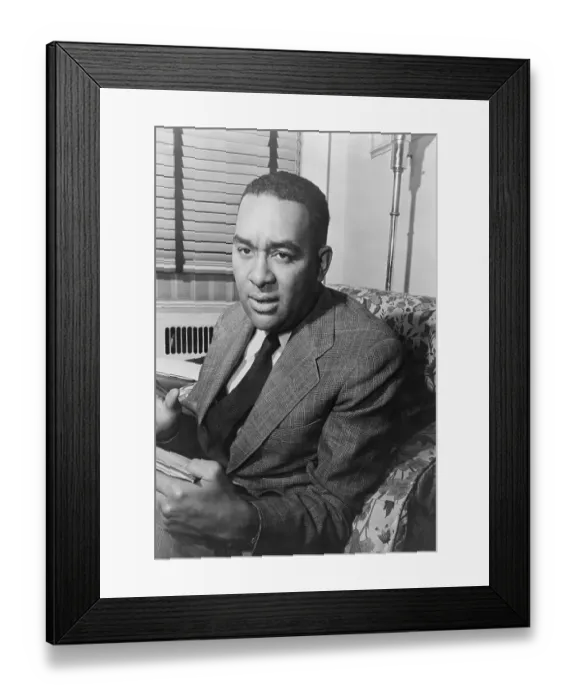 Framed Print : Author Richard Wright Framed Print : Author Richard Wright