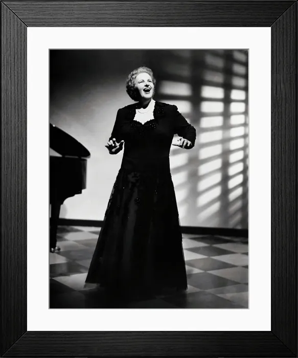 Framed Print : Singer Kate Smith Singing Framed Print : Singer Kate Smith Singing
