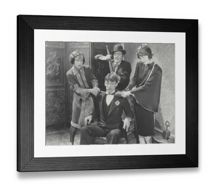 Framed Print : Actors in Humorous scene from Pretty Baby Framed Print : Actors in Humorous scene from Pretty Baby