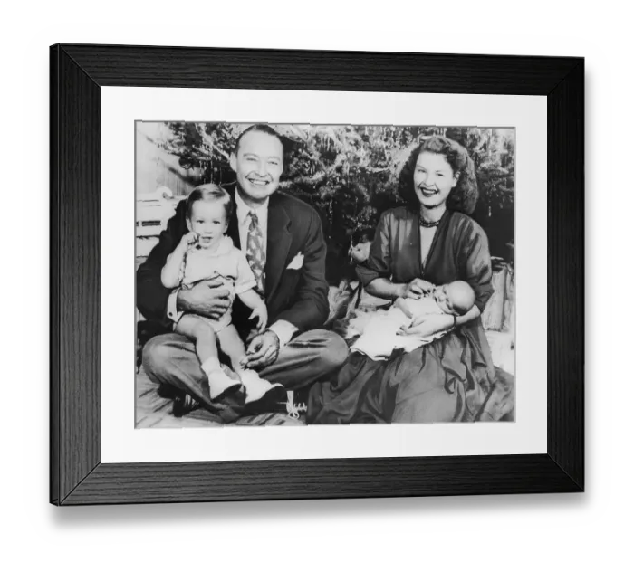 Framed Print : Richard and Marianne Reynolds with Their Two Children Framed Print : Richard and Marianne Reynolds with Their Two Children