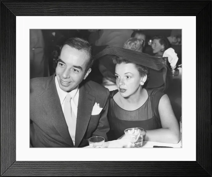 Framed Print : Judy Garland and Vincente Minnelli Framed Print : Judy Garland and Vincente Minnelli