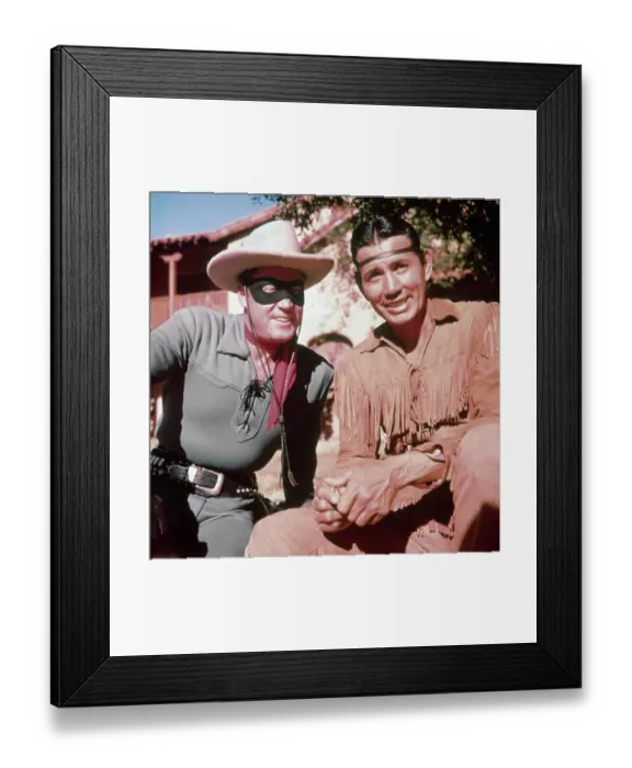 Framed Print : The Lone Ranger and Tonto Framed Print : The Lone Ranger and Tonto