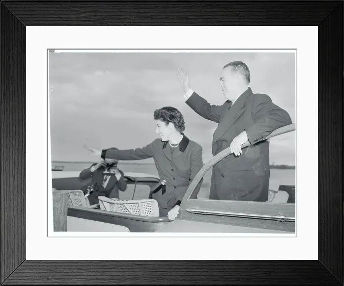 Framed Print : New York's Mayor O'Dwyer and Wife Framed Print : New York's Mayor O'Dwyer and Wife