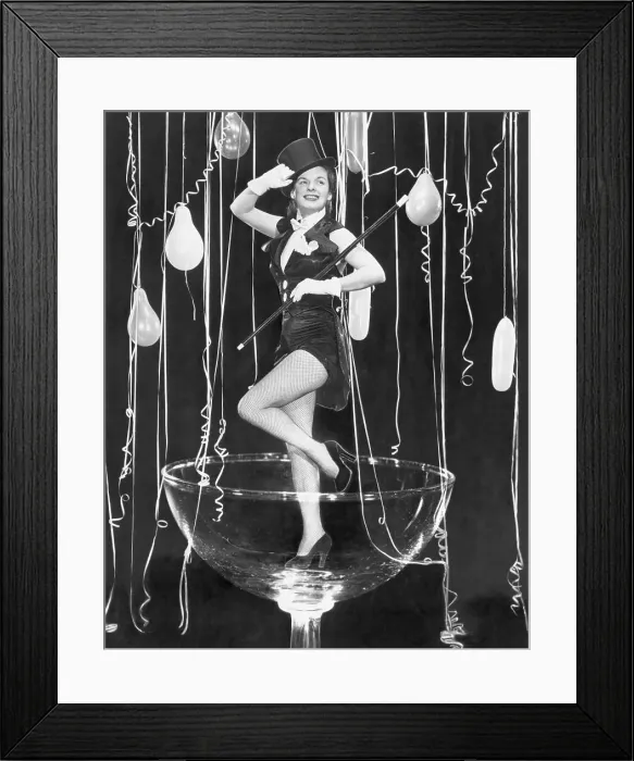 Framed Print : Mercedes McCambridge Greeting the New Year Framed Print : Mercedes McCambridge Greeting the New Year