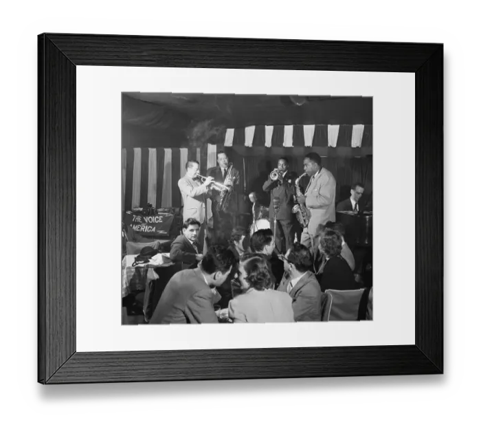Framed Print : Band at Birdland Framed Print : Band at Birdland
