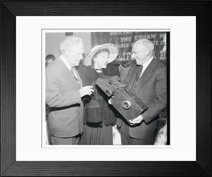 Framed Print : Cecil B. DeMille Attending Anniversary Filming Celebration Framed Print : Cecil B. DeMille Attending Anniversary Filming Celebration