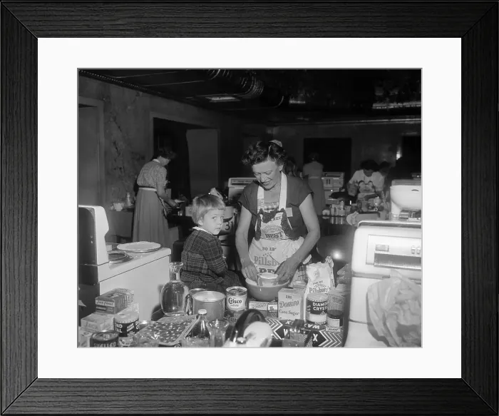 Framed Print : Pillsbury 50 Grand Baking Contest Framed Print : Pillsbury 50 Grand Baking Contest