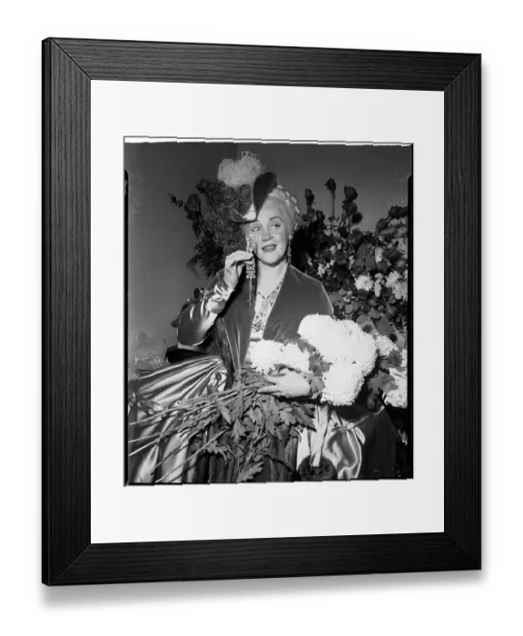 Framed Print : Eleanor Steber in Costme for Metropolitan Opera Framed Print : Eleanor Steber in Costme for Metropolitan Opera