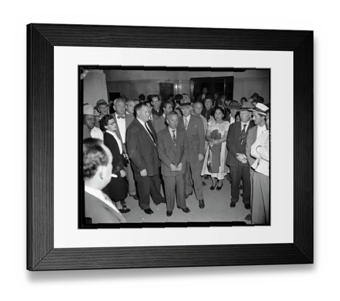 Framed Print : Police Lead Away Elderly Man Framed Print : Police Lead Away Elderly Man