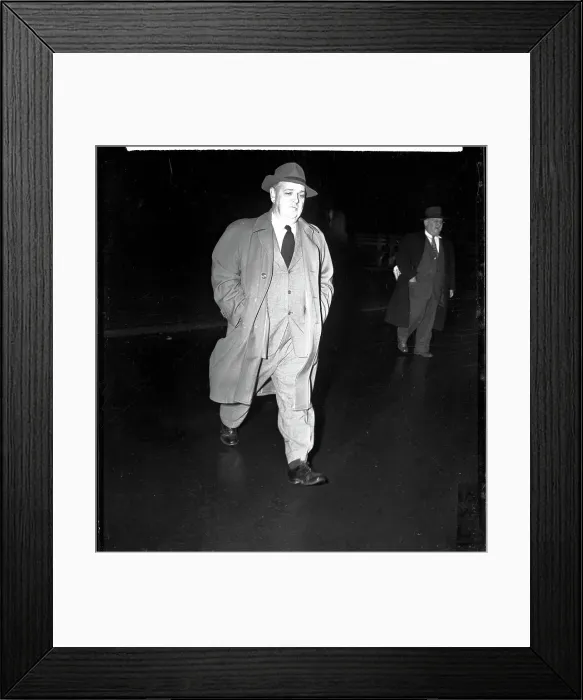 Framed Print : Whittaker Chambers Leaves Federal Courthouse Framed Print : Whittaker Chambers Leaves Federal Courthouse
