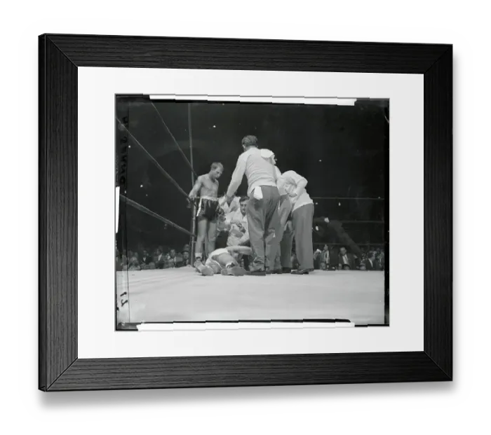 Framed Print : Trainers Reviving Terry Young