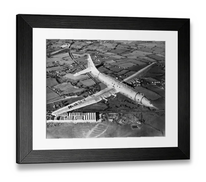 Framed Print : Bristol Brabazon Aircraft in Flight Framed Print : Bristol Brabazon Aircraft in Flight