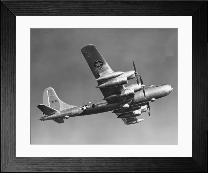 Framed Print : Boeing B-50D Superfortress in Air Framed Print : Boeing B-50D Superfortress in Air