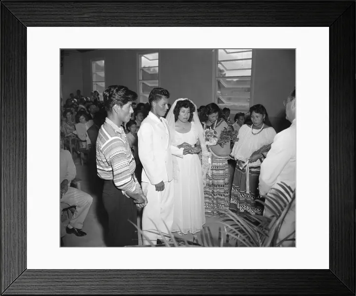 Framed Print : First Non-Traditional Seminole Indian Wedding Framed Print : First Non-Traditional Seminole Indian Wedding