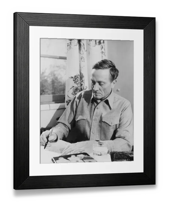 Framed Print : Supreme Court Justice William Douglas in Hospital Framed Print : Supreme Court Justice William Douglas in Hospital