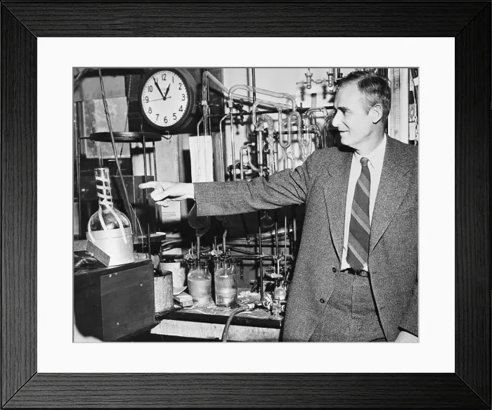 Framed Print : Dr William F Giauque Nobel Prize Winner Framed Print : Dr William F Giauque Nobel Prize Winner